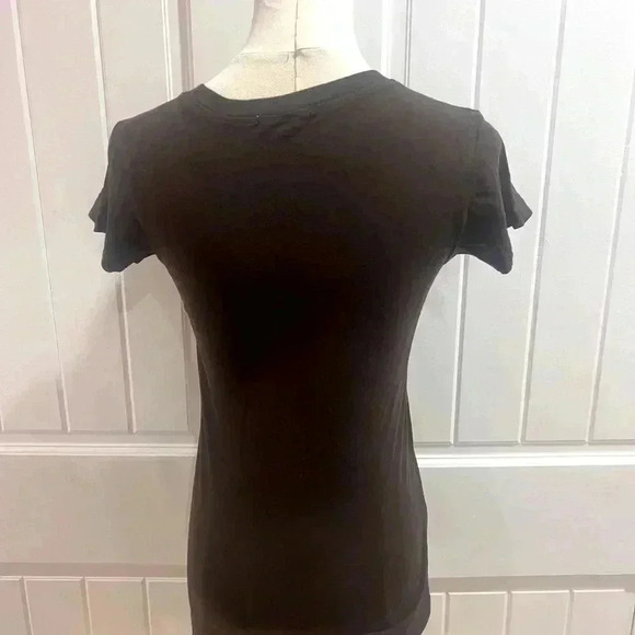 LAmade Classic Crew Neck Tee Short Sleeve Dark Brown Size Small NWOT - Picture 2 of 3